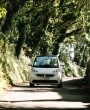 A hire car in Jersey